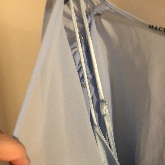 Never Worn Bianca Nygard Blue Dress Size 16 - Picture 3 of 6